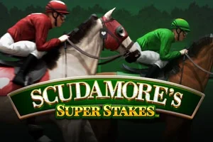 Scudamore’s Super Stakes slot game artwork