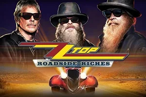 ZZ Top Roadside Riches slot game artwork