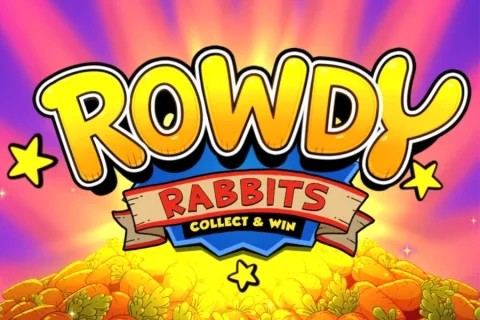 Rowdy Rabbits Collect & Win slot game artwork