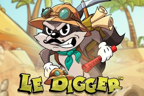 Le Digger slot game artwork