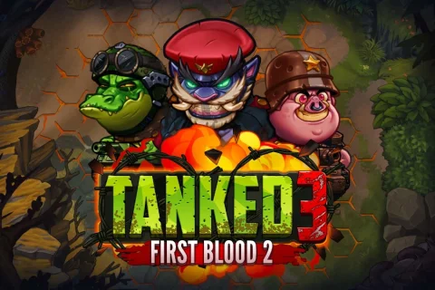 Tanked 3 First Blood 2 slot game artwork