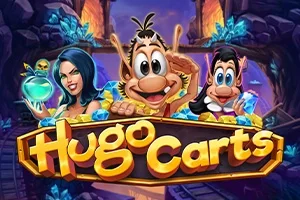 Hugo Carts slot game artwork