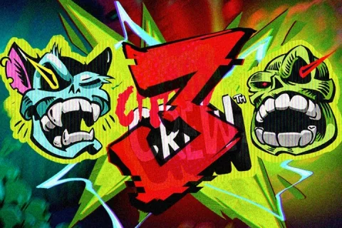 Chaos Crew 3 slot game artwork