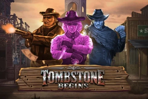 Tombstone Begins slot game artwork