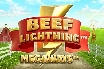 Beef Lightning Megaways slot game artwork