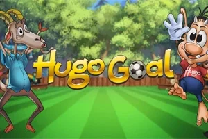 Hugo Goal slot game artwork