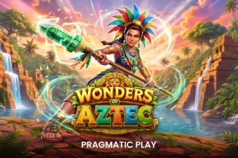 Wonders of Aztec slot game artwork