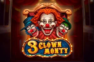 3 Clown Monty slot game artwork