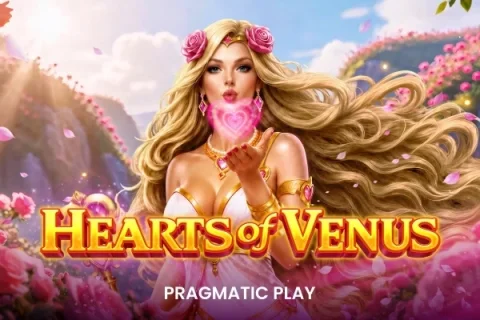 Hearts of Venus slot game artwork