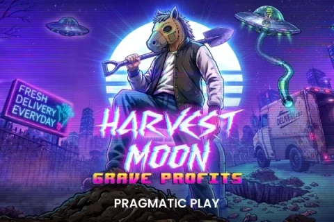 Harvest Moon – Grave Profits slot game artwork