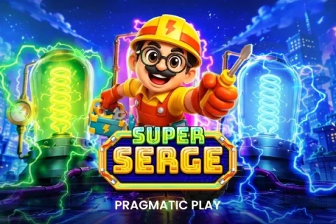 Super Serge slot game artwork