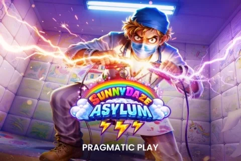 Sunnydaze Asylum slot game artwork