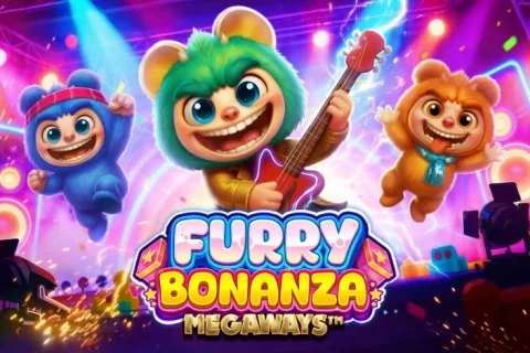 Furry Bonanza Megaways slot game artwork