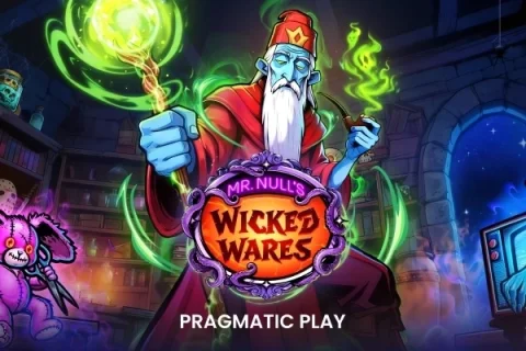 Mr. Null’s Wicked Wares slot game artwork