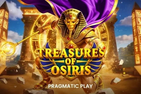 Treasures of Osiris slot game artwork
