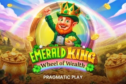 Emerlad King – Wheel of Wealth slot game artwork
