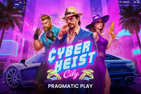 Cyber Heist City slot game artwork