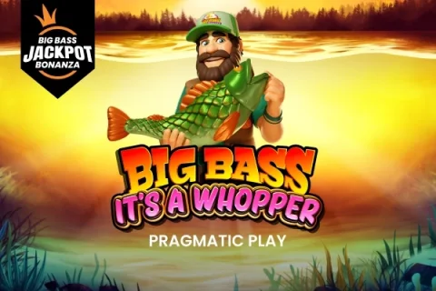 Big Bass It’s a Whopper – Big Bass Jackpot Bonanza slot game artwork