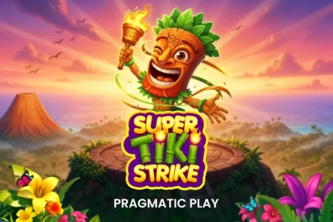 Super Tiki Strike slot game artwork