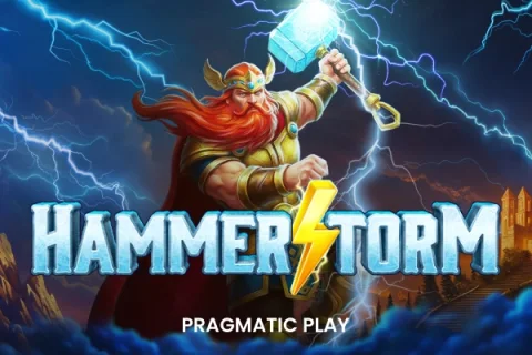 Hammerstorm slot game artwork