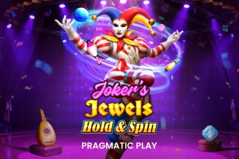Joker’s Jewels Hold & Spin slot game artwork