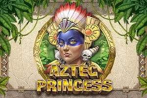 Aztec Warrior Princess slot game artwork