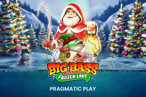 Big Bass Christmas – Frozen Lake slot game artwork