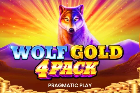 Wolf Gold 4 Pack slot game artwork