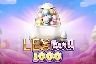 Lex Rush 1000 slot game artwork