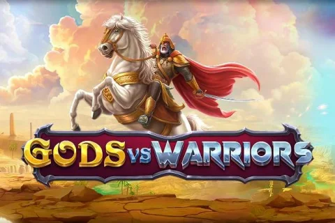 Gods vs Warriors slot game artwork