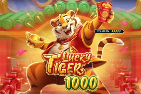 Lucky Tiger 1000 slot game artwork