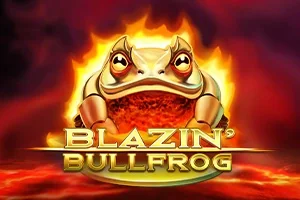 Blazin’ Bullfrog slot game artwork