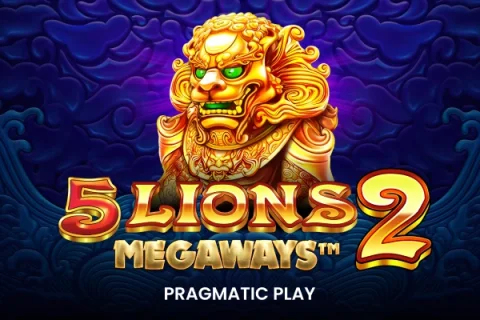5 Lions Megaways 2 slot game artwork
