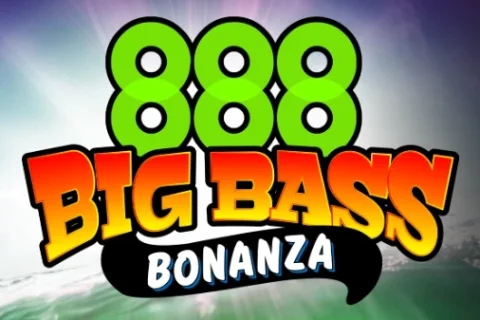 888 Big Bass Bonanza slot game artwork