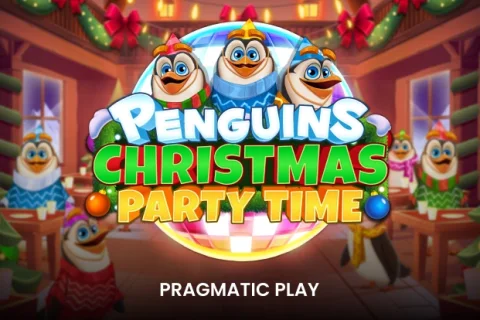 Penguins Christmas Party Time game artwork