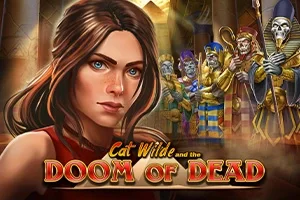 Cat Wilde and the Doom of Dead slot game artwork
