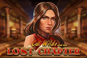 Cat Wilde and the Lost Chapter slot game artwork