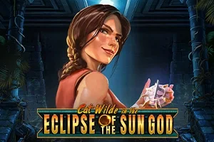 Cat Wilde in the Eclipse of the Sun God slot game artwork