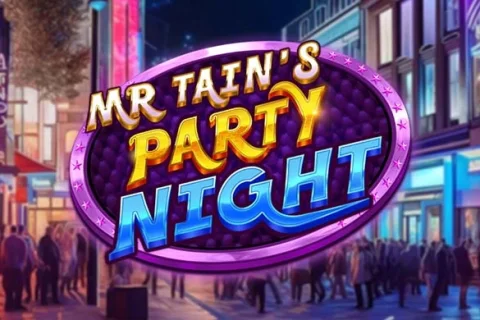 Mr Tain’s Party Night game artwork
