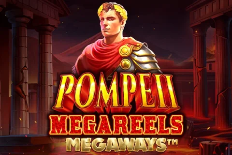 Pompeii Megareels Megaways slot game artwork