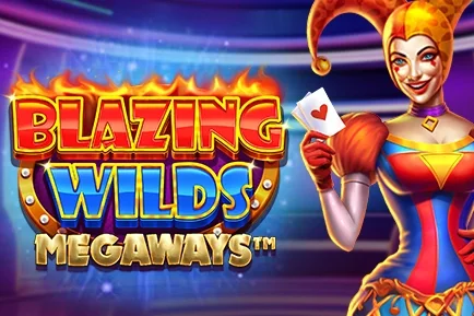 Blazing Wilds Megaways slot game artwork