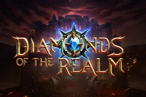 Diamonds of the Realm slot game artwork