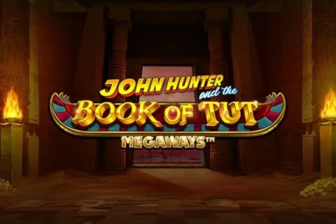 John Hunter and the Book of Tut Megaways slot game artwork
