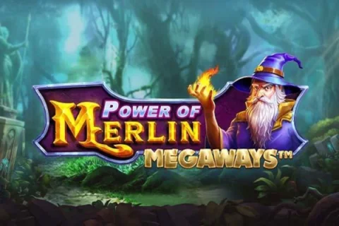 Power of Merlin Megaways slot game artwork
