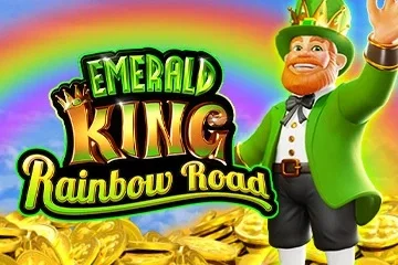 Emerald King Rainbow Road slot game artwork