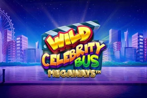 Wild Celebrity Bus Megaways slot game artwork