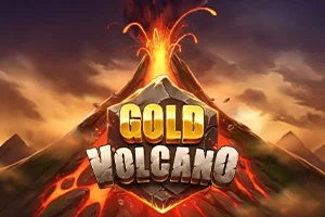 Gold Volcano slot game artwork