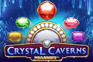 Crystal Caverns Megaways slot game artwork