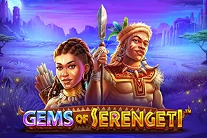 Gems of Serengeti slot game artwork