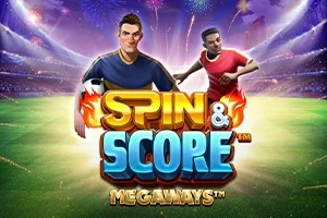 Spin & Score Megaways slot game artwork